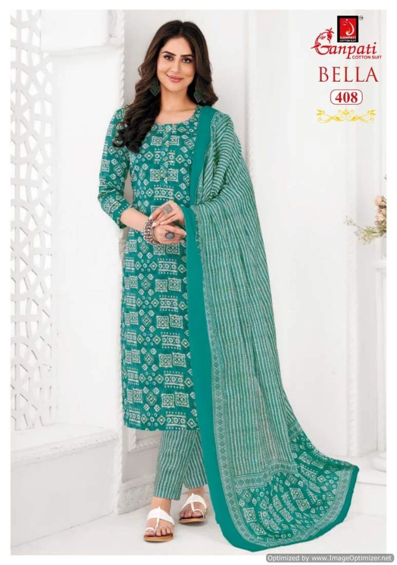 Ganpati Bella Vol 4 Cotton Wholesale Readymade Salwar Suit Catalog — Wholesale Salwar Suits, Ganpati wholesale from Surat - Gallery Image 5